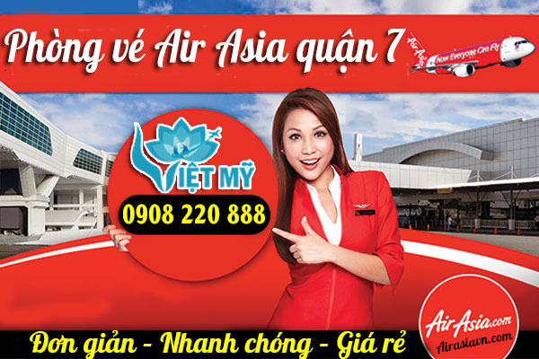 Phòng vé Air Asia quận 7