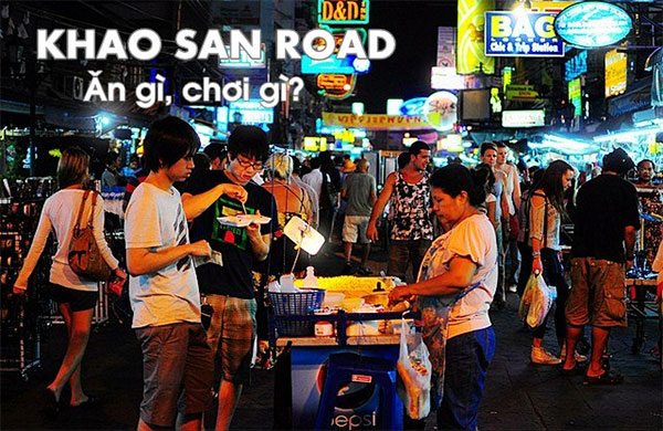 Tung hoành chợ đêm tại Bangkok