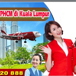 Vé máy bay TPHCM đi Kuala Lumpur tháng 12