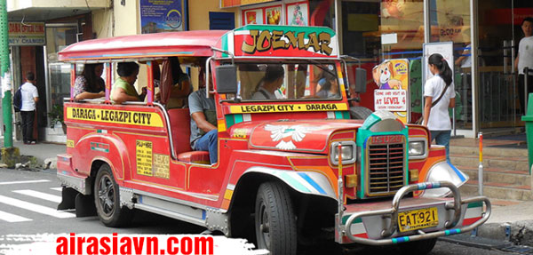 Các phương tiện đi lại độc đáo ở Philippines