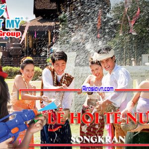 Tháng 4 sang Thái quẩy tưng bừng tết Songkran