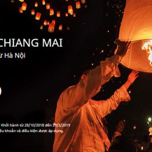 Air Asia mở đường bay thẳng Hà Nội đi Chiang Mai chỉ từ 39 USD