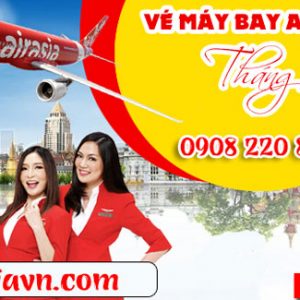 Vé máy bay AirAsia tháng 6