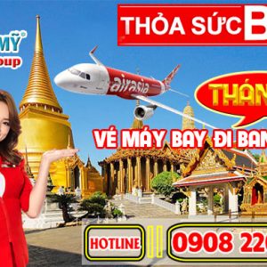 Vé máy bay đi Bangkok tháng 2 hãng Air Asia