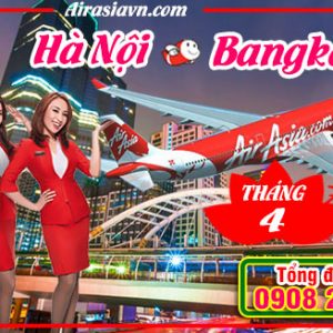 Vé máy bay đi Bangkok tháng 4