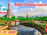 AirAsia khuyến mãi vé bay thẳng đến Chiangmai chỉ từ 45USD