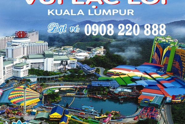 Vui lạc lối tại Kuala Lumpur cùng Air Asia vé rẻ