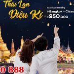 Bay đến Thái Lan chỉ từ 950K cùng Air Asia