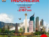 AirAsia khuyến mãi vé đi Indonesia chỉ từ 2167K