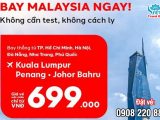 AirAsia ưu đãi vé máy bay đi Malaysia chỉ từ 699K