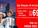 Bay thẳng đến Malaysia với AirAsia chỉ từ 699K