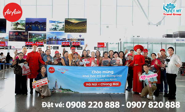 Mua vé ưu đãi bay thẳng giữa Hà Nội - Chiang Mai