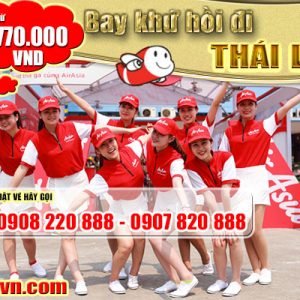Bay Sài Gòn - Thái Lan tháng 10 chỉ 1.770.000 khứ hồi