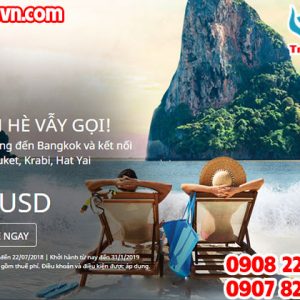 Air Asia khuyến mãi biển hè vẫy gọi chỉ từ 36 USD
