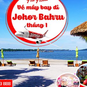 Giá vé máy bay đi Johor Bahru tháng 5