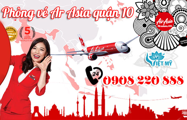 Phòng vé Air Asia quận 10