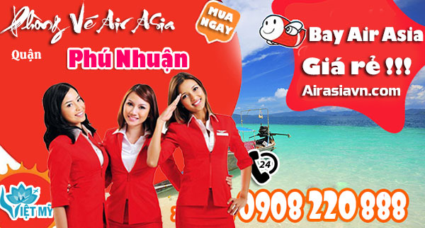 Phòng vé Air Asia quận Phú Nhuận