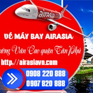 Phòng vé máy bay Air Asia đường Văn Cao quận Tân Phú