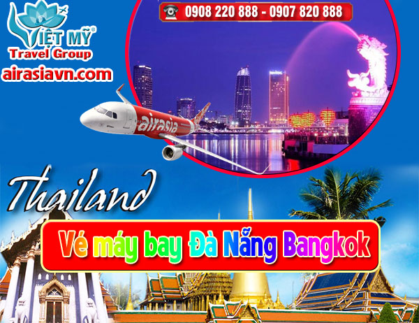 Vé máy bay Đà Nẵng đi Bangkok
