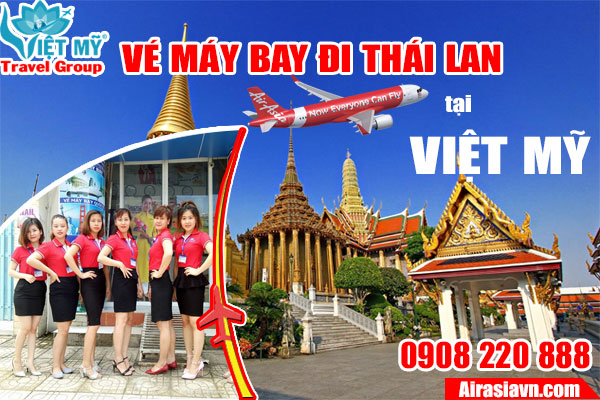 Đặt vé máy bay đi Thái Lan tại Việt Mỹ