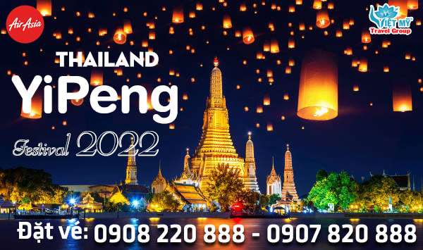 Đi Chiang Mai mùa lễ hội đèn lồng Yipeng cùng AirAsia