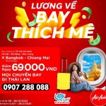 AirAsia ưu đãi giá vé máy bay đi Thái Lan